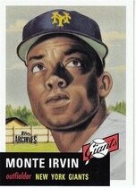 2012 Topps Archives Reprints #62 Monte Irvin