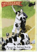 2010 Topps Tales of the Game #TOG-7 Mazeroski Hits World Series Walk-Of