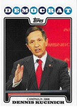 2008 Topps Campaign 2008 #C08-DK Dennis Kucinich