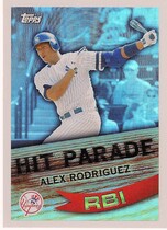 2007 Topps Hit Parade #HP17 Alex Rodriguez