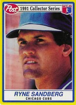 1991 Post Base Set #16 Ryne Sandberg