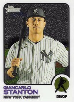 2022 Topps Heritage Chrome #225 Giancarlo Stanton