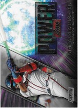 2020 Stadium Club Power Zone #PZ-7 Ronald Acuna Jr.