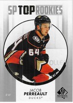 2022 SP Authentic Top Rookies #TR-12 Jacob Perreault