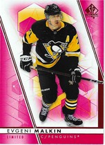 2022 SP Authentic Limited Red #57 Evgeni Malkin