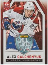2014 Panini NHL Player of the Day Rookie #3 Alex Galchenyuk