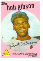 2010 Topps Cards Your Mother Threw Out Original Back Series 1 #CMT8 Bob Gibson