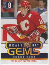 2009 Upper Deck Draft Day Gems #GEM6 Theoren Fleury