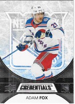 2021 Upper Deck Credentials #34 Adam Fox
