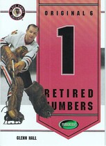 2003 Parkhurst Original Six Chicago Inserts #C-4 Glenn Hall