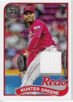 2024 Topps 1989 Topps Relics #89BR-HG Hunter Greene