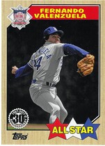 2017 Topps New Era 1987 Topps 30th Anniversary #87T-16 Fernando Valenzuela