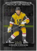 2022 Upper Deck O-Pee-Chee OPC Platinum #237 Kaedan Korczak