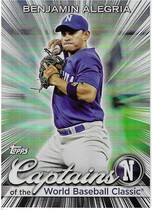 2023 Topps World Baseball Classic Captains of the WBC #CC-16 Benjamin Alegria