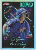 2022 Bowman Best UFO #UFO-7 Cristian Hernandez