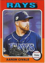 2024 Topps Heritage #80 Aaron Civale