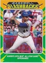 2024 Topps Heritage Baseball Flashbacks #BF-6 Hank Aaron