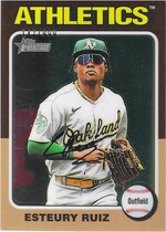 2024 Topps Heritage Chrome #300 Esteury Ruiz
