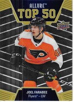 2019 Upper Deck Allure Top 50 #T50-38 Joel Farabee