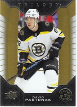 2019 Upper Deck Trilogy #48 David Pastrnak