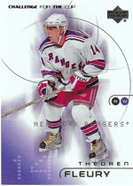 2001 Upper Deck Challenge for the Cup #58 Theoren Fleury