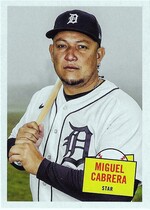2023 Topps Archives 1957 Topps Hit Stars #57HS-11 Miguel Cabrera