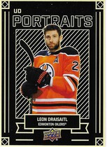 2022 Upper Deck UD Portraits #P-19 Leon Draisaitl