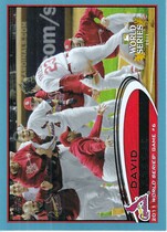 2012 Topps Wal Mart Blue Border Series 1 #291 David Freese