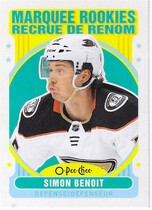 2021 Upper Deck O-Pee-Chee OPC Retro Update #643 Simon Benoit