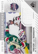 2016 SP Game Used 2016 Stadium Series Fabrics #CB-VA Trevor Van Riemsdyk