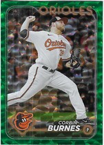 2024 Topps Green Crackle Foil Series 2 #501 Corbin Burnes