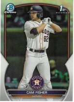 2023 Bowman Chrome Draft Refractor #BDC-35 Cam Fisher