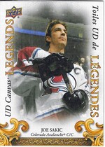 2023 Upper Deck Tim Hortons Legends UD Canvas Legends #CL-11 Joe Sakic