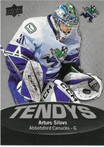 2022 Upper Deck AHL Tendys #T-16 Arturs Silovs