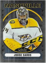 2021 Upper Deck O-Pee-Chee OPC Platinum Retro #R-28 Juuse Saros