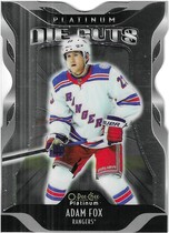 2021 Upper Deck O-Pee-Chee OPC Platinum Platinum Die Cuts #DC-13 Adam Fox