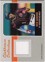 2019 Topps Heritage Minor League Clubhouse Collection Relics #CCR-NG Nick Gordon
