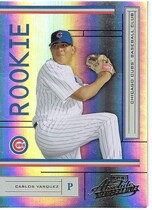 2004 Playoff Absolute Mem. #222 Carlos Vasquez