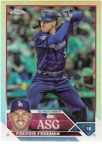 2023 Topps Chrome Update 2023 All-Star Game #ASGC-25 Freddie Freeman