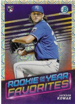 2022 Bowman Chrome Mega Box Rookie of the Year Favorites #ROYF-9 Jackson Kowar