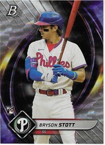 2022 Bowman Platinum Ice Foilboard #24 Bryson Stott