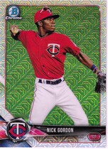 2018 Bowman Chrome Mega Box #BCP49 Nick Gordon