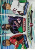 2018 Bowman Chrome Talent Pipeline #TP-MIN Nick Gordon|Royce Lewis|Stephen Gonsalves
