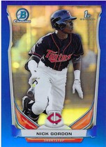 2014 Bowman Chrome Draft Blue Refractor #CDP126 Nick Gordon