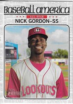 2017 Topps Heritage Minor League Baseball America All-Stars #BA-NG Nick Gordon