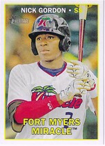 2016 Topps Heritage Minor League #45 Nick Gordon