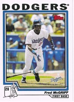 2004 Topps Base Set Series 1 #28 Fred McGriff