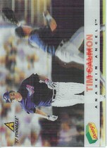 1997 Pinnacle Dennys Holograms #1 Tim Salmon
