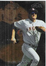 1996 Flair Base Set Silver Lettering #41 Tim Salmon