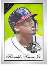 2019 Topps Gallery National Baseball Card Day #GPRA Ronald Acuna Jr.